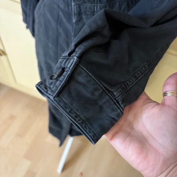 CITIZENS OF HUMANITY Surplus Black Wash Denim Jumpsuit Size XS - Picture 5 of 9